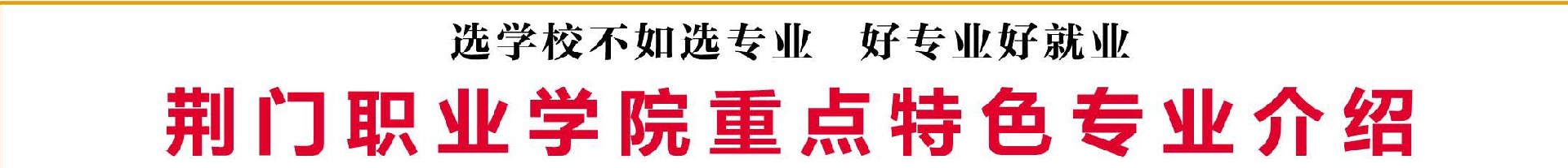 荊門職業(yè)學(xué)院重點(diǎn)特色專業(yè)介紹