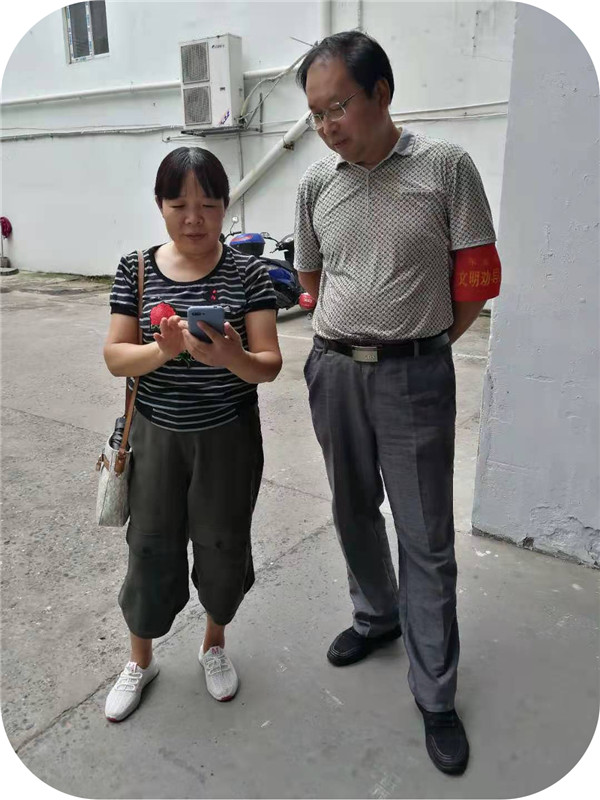 學(xué)院紀(jì)委書記黃克祥下沉北門社區(qū)