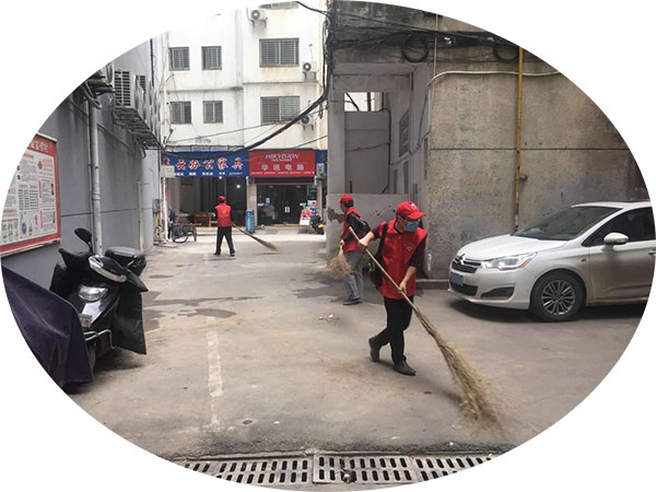 學(xué)校主動(dòng)對(duì)接聯(lián)系包保社區(qū) 全力推動(dòng)創(chuàng)城工作